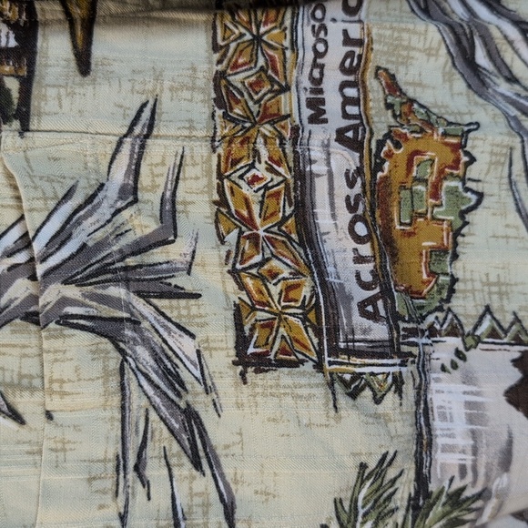 RARE Toes on Nose Microsoft Hawaiian Shirt Size Large EUC - Picture 7 of 11